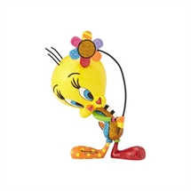 Looney Tunes By Britto - Tweety with Flowers